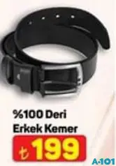 %100 DERİ ERKEK KEMER fiyat ve kampanya bilgisi